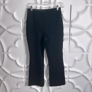 Nordstrom signature black stretch side zip pants sz XS.   (89)